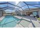 Inviting screened pool and spa with a view at 6347 Grandview Hill Ct, Bradenton, FL 34203