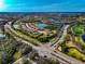 Bird's eye view of the community and golf course at 7123 Marsh View Terrace Ter, Bradenton, FL 34212