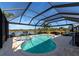 Enjoy this refreshing pool and spa with a covered patio at 7123 Marsh View Terrace Ter, Bradenton, FL 34212