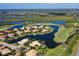 Luxury community with golf course and lakefront views at 735 Foggy Morn Ln, Bradenton, FL 34212