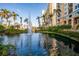 Reflecting pond with fountain and building views at 750 N Tamiami Trl # 314, Sarasota, FL 34236