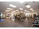 Spacious fitness center with a full array of equipment at 11458 Saffron Ct, Venice, FL 34292