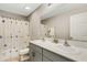 Bathroom with double sinks and a shower/tub combo at 12977 Twin Bridges Dr, Riverview, FL 33579