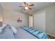 Comfortable bedroom with a queen-size bed and ample closet space at 134 Rotonda Cir, Rotonda West, FL 33947