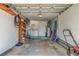 Garage with washer and dryer, shelving for storage at 134 Rotonda Cir, Rotonda West, FL 33947