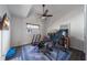 Home gym with treadmill, exercise bike and other equipment at 207 Santarem Cir, Punta Gorda, FL 33983