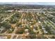 Aerial view of a suburban neighborhood with houses and trees at 2207 22Nd W St, Bradenton, FL 34205