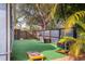 Enjoy backyard fun with cornhole and other games at 2207 22Nd W St, Bradenton, FL 34205