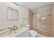 Updated bathroom with a large shower and modern vanity at 250 Santa Maria St # 120, Venice, FL 34285