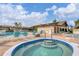 Relaxing hot tub adjacent to the refreshing pool at 2728 71St Street W Ct # 2078, Bradenton, FL 34209