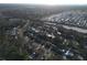 Aerial view of a residential neighborhood near the coast at 310 Parkland Ave, Sarasota, FL 34232