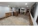 Bedroom under renovation, showing damaged flooring and walls at 3455 Anglin Dr, Sarasota, FL 34242