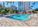 Inviting swimming pool with ample deck space for relaxation at 393 N Point Rd # 604, Osprey, FL 34229