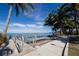 Private boat dock with access to open water at 419 Partridge Cir, Sarasota, FL 34236