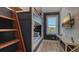 Built-in bunk beds in a nautical-themed room at 421 Pine Ave, Anna Maria, FL 34216