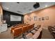 Community theater room with comfortable seating at 4215 Breezeway Blvd # 2420, Sarasota, FL 34238