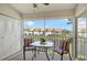 Screened balcony overlooking a peaceful canal at 4302 Madeira Ct # 3334, Sarasota, FL 34233