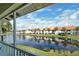 Peaceful water view from screened balcony at 4302 Madeira Ct # 3334, Sarasota, FL 34233