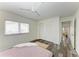 Spacious bedroom with a queen bed and built-in closet at 4364 Brandywine Dr, Sarasota, FL 34241