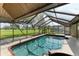 Enjoy this refreshing pool and spa, screened in for your privacy at 4364 Brandywine Dr, Sarasota, FL 34241