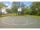 The Longwood Park basketball court provides a recreational area for sports enthusiasts of all ages and abilities at 5827 Beaurivage Ave, Sarasota, FL 34243