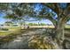 Relaxing park area with benches under a large tree at 6228 Fordham Pl, Bradenton, FL 34207