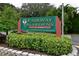 Fairway Gardens community entrance sign at Tara at 6589 Fairway Gardens Dr, Bradenton, FL 34203