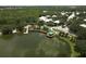 Community boardwalk with gazebo and lake views at 6669 Windjammer Pl, Lakewood Ranch, FL 34202