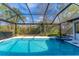 Relaxing screened pool and spa at 6669 Windjammer Pl, Lakewood Ranch, FL 34202