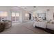 Main bedroom with stunning ocean views and a relaxing atmosphere at 709 Key Royale Dr, Holmes Beach, FL 34217