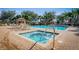 Relaxing hot tub next to the community pool at 8368 Miramar Way # 21, Lakewood Ranch, FL 34202