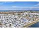 Aerial view of waterfront community at 10315 Cortez W Rd # 5H, Bradenton, FL 34210