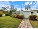 View of the backyard shed and chicken coop at 121 Holly Ave, Sarasota, FL 34243