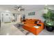 Open-concept living room with modern decor and plenty of natural light at 121 Holly Ave, Sarasota, FL 34243