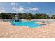 Large community pool with water features at 12471 Natureview Cir, Bradenton, FL 34212