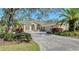 Beautiful one-story home with stone accents and a paver driveway at 12471 Natureview Cir, Bradenton, FL 34212