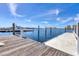 Wooden and composite dock with access to the water at 129 12Th E Ave, Palmetto, FL 34221