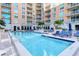 Spend your days lounging by the pool in this complex with beautiful views of the condo at 1350 Main St # 1410, Sarasota, FL 34236