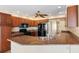 Kitchen boasts granite countertops and modern appliances at 13995 Mossy Hammock Ln, Myakka City, FL 34251