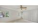 Spacious bedroom with large closets and window views at 1423 Kimlira Ln, Sarasota, FL 34231