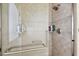 Large walk-in shower with tiled walls at 1854 Amberwynd W Cir, Palmetto, FL 34221