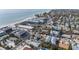 Aerial view of a charming beach house close to the ocean at 203 69Th St # A, Bradenton Beach, FL 34217