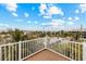 Balcony offers scenic views of the neighborhood and ocean at 203 69Th St # A, Bradenton Beach, FL 34217