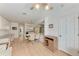 Bright dining area features light flooring and a table with four chairs at 2119 Zipperer Rd, Bradenton, FL 34212