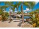 Private boat dock with seating area at 238 Oak Ave, Anna Maria, FL 34216