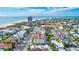 Aerial view of Siesta Key Village property at 317 Beach Rd, Sarasota, FL 34242