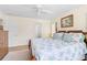 Bright bedroom with King-size bed and en-suite bathroom at 372 Tihami Rd, Venice, FL 34293