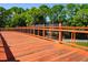 Wooden walking bridge at Nathan Benderson Park for enjoying scenic views and recreation at 3822 Ironwood Ct, Sarasota, FL 34243