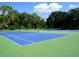 Active community boasts well-maintained tennis courts surrounded by lush greenery, perfect for recreation at 3822 Ironwood Ct, Sarasota, FL 34243