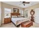 Large bedroom with king-size bed and plenty of natural light at 4121 Deep Creek Ter, Parrish, FL 34219